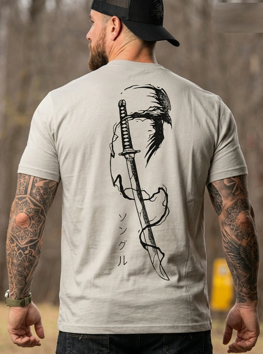 tryon_18_Sword_T_Shirt_Mockup_White_Gray_a_waist_up_rear_vie