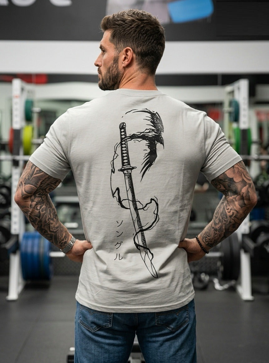 tryon_19_Sword_T_Shirt_Mockup_White_Gray_5_a_waist_up_shot_from