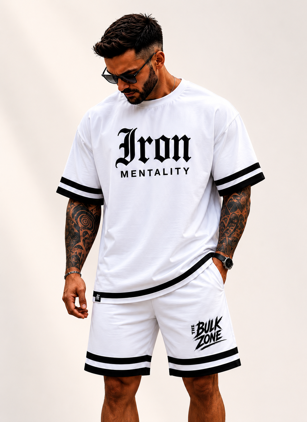 IRON MENTALITY Cord Set (White Edition)
