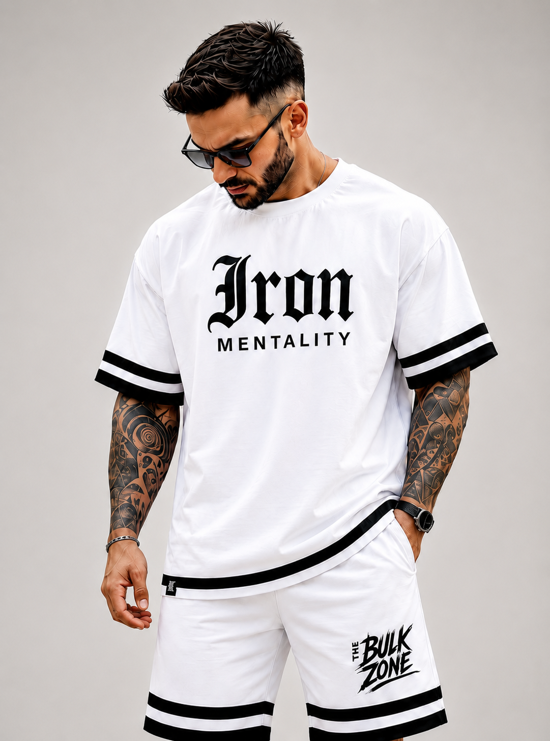IRON MENTALITY Cord Set (White Edition)