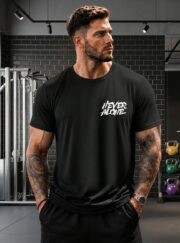Never Alone Oversized Tee - Image 4