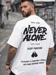 Never Alone Oversized Tee