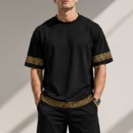 Royal Noir Luxe Co-Ord Set