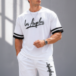 Los Angeles White Oversized Tee
